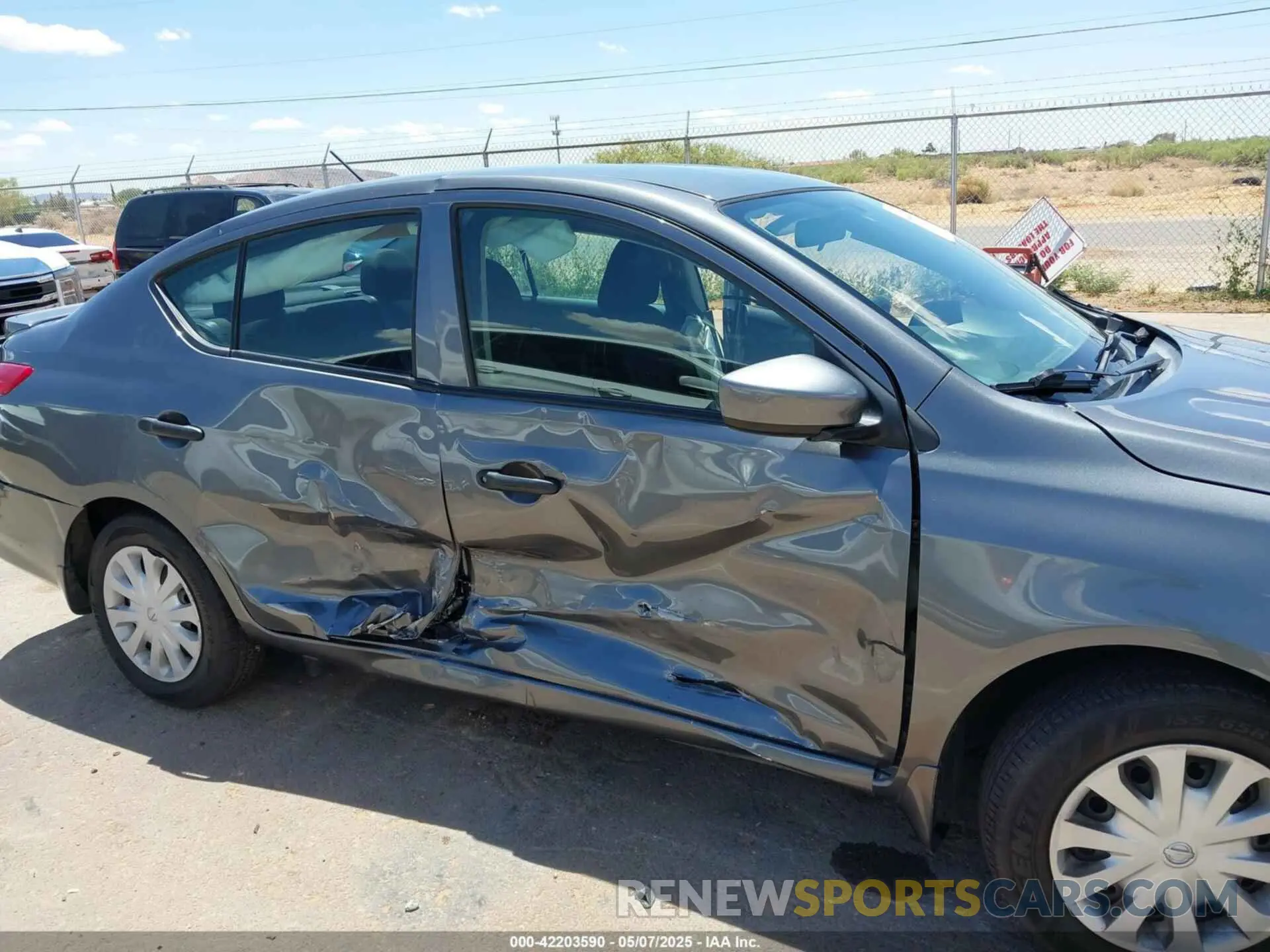 17 Photograph of a damaged car 3N1CN7AP4KL817841 NISSAN VERSA 2019