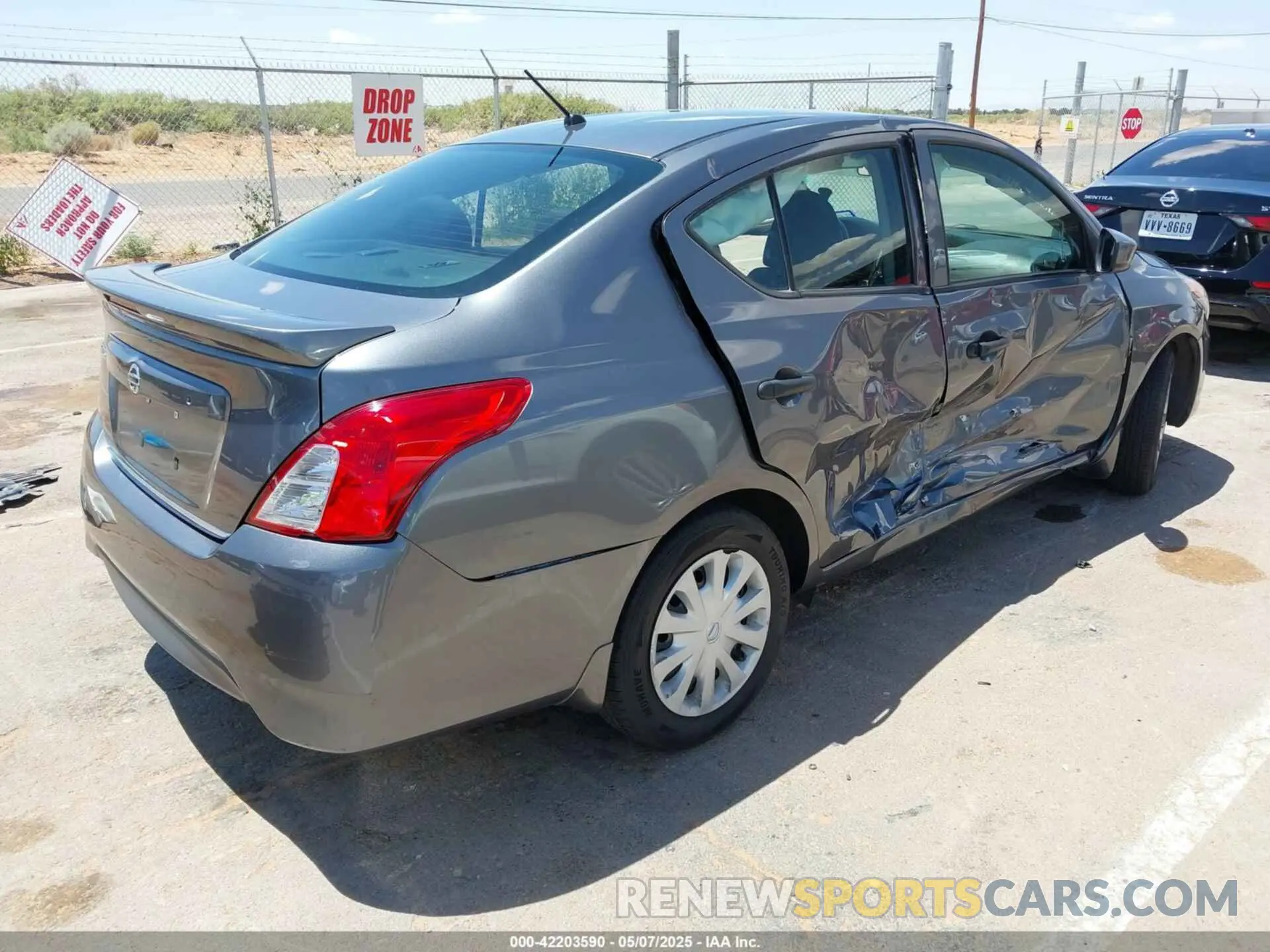 4 Photograph of a damaged car 3N1CN7AP4KL817841 NISSAN VERSA 2019