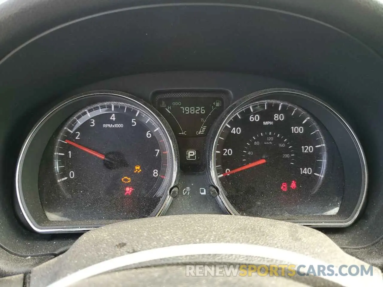 9 Photograph of a damaged car 3N1CN7AP4KL831688 NISSAN VERSA 2019