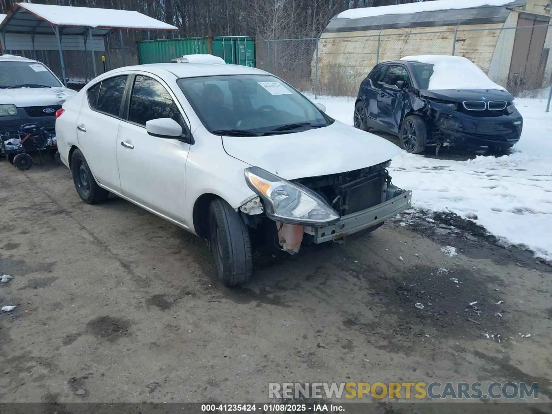 1 Photograph of a damaged car 3N1CN7AP4KL831920 NISSAN VERSA 2019