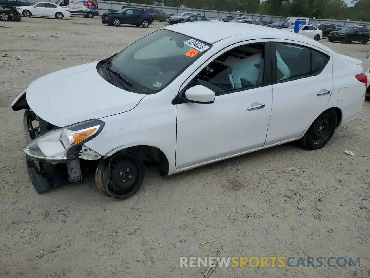 1 Photograph of a damaged car 3N1CN7AP4KL832050 NISSAN VERSA 2019