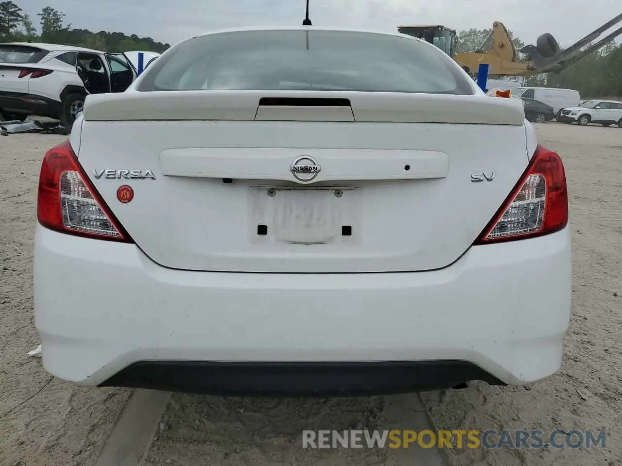 6 Photograph of a damaged car 3N1CN7AP4KL832050 NISSAN VERSA 2019