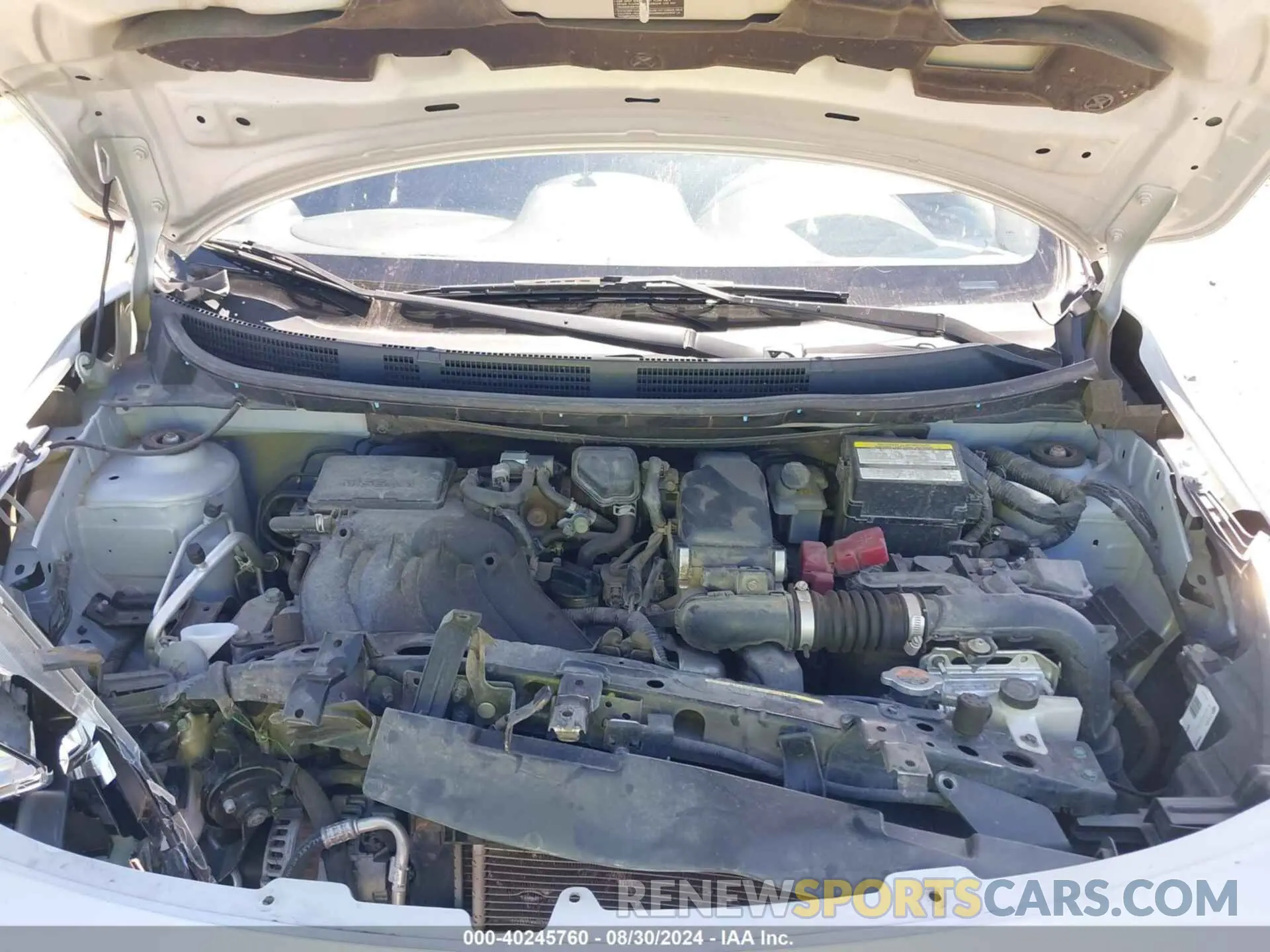 10 Photograph of a damaged car 3N1CN7AP4KL832520 NISSAN VERSA 2019