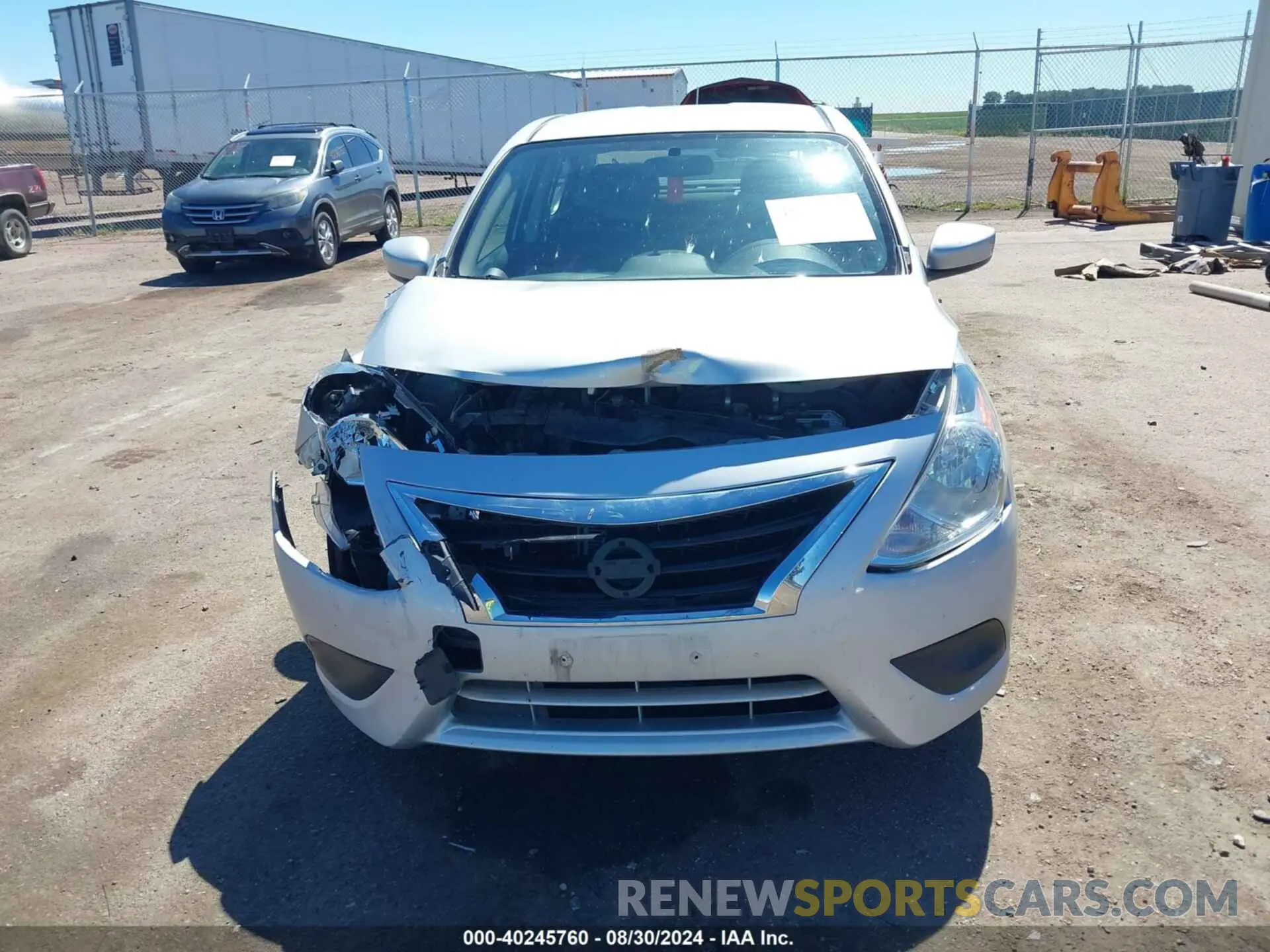 6 Photograph of a damaged car 3N1CN7AP4KL832520 NISSAN VERSA 2019