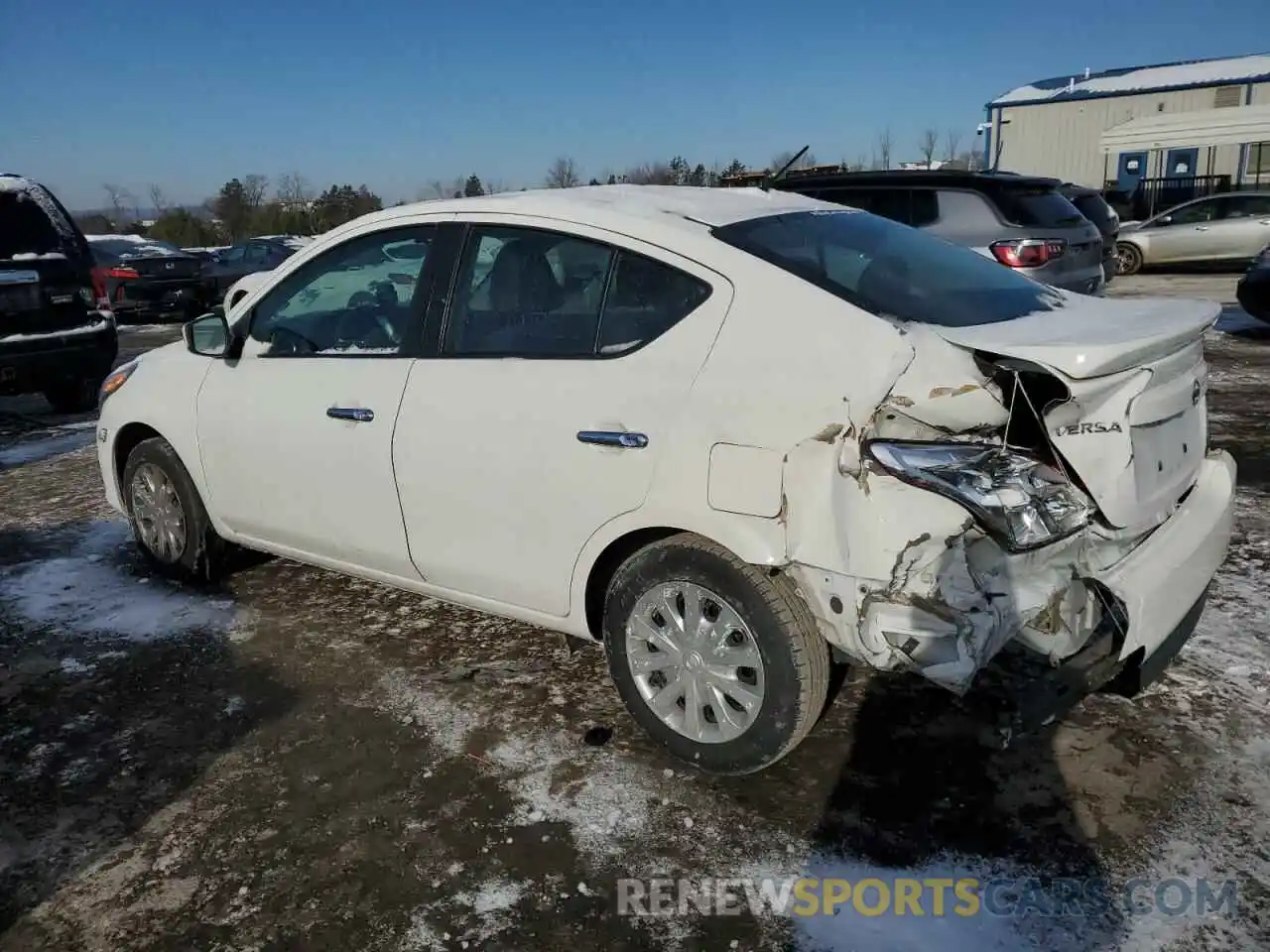 2 Photograph of a damaged car 3N1CN7AP4KL841122 NISSAN VERSA 2019