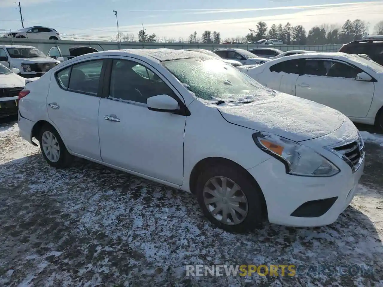 4 Photograph of a damaged car 3N1CN7AP4KL841122 NISSAN VERSA 2019