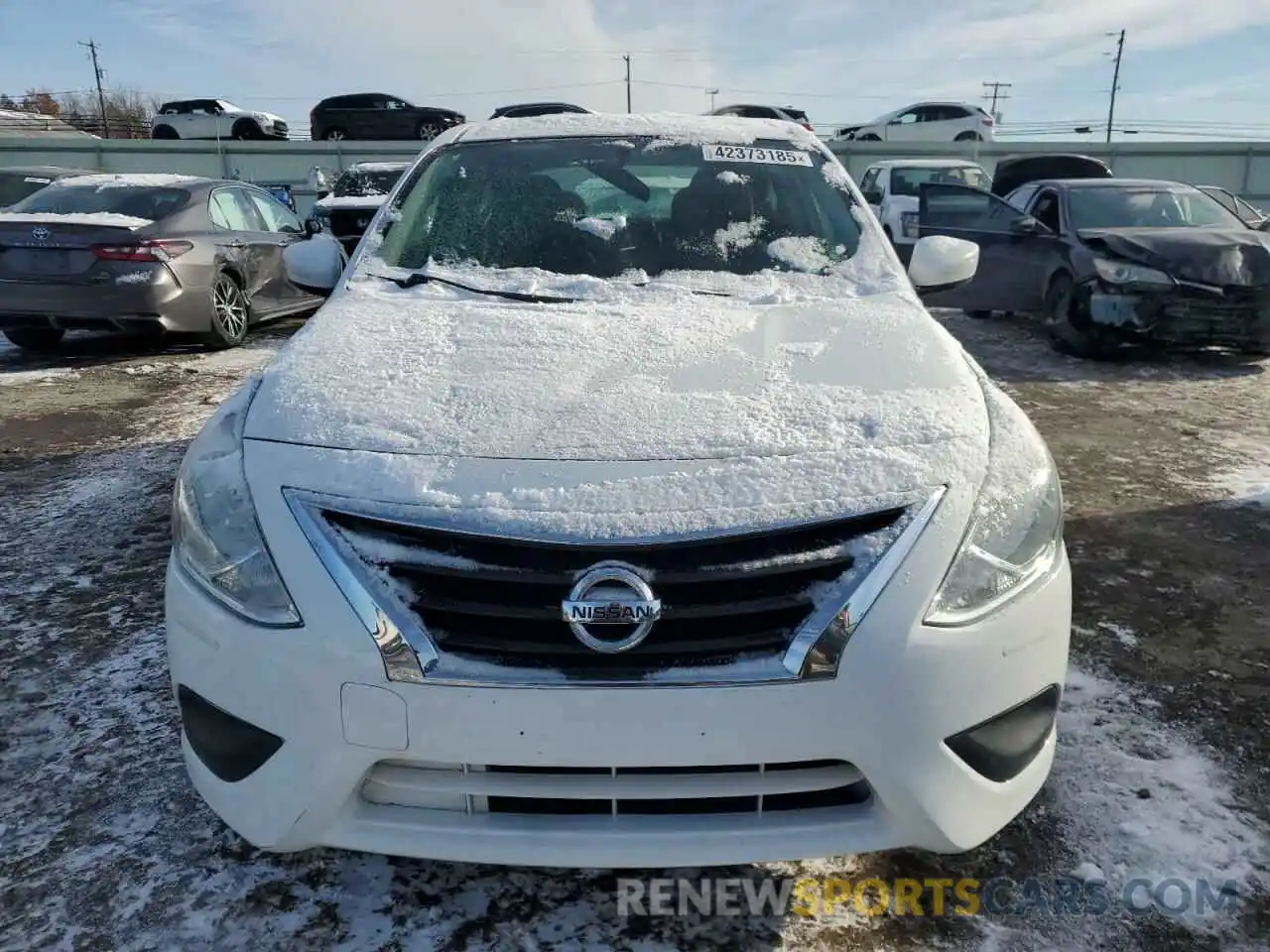 5 Photograph of a damaged car 3N1CN7AP4KL841122 NISSAN VERSA 2019