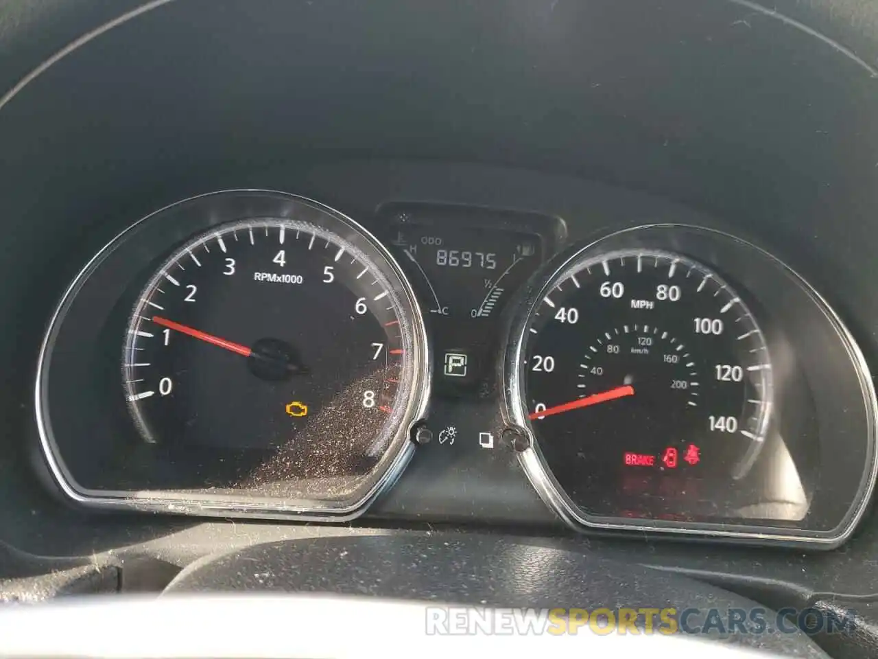 9 Photograph of a damaged car 3N1CN7AP4KL841122 NISSAN VERSA 2019