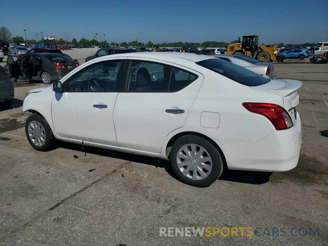 2 Photograph of a damaged car 3N1CN7AP4KL842710 NISSAN VERSA 2019