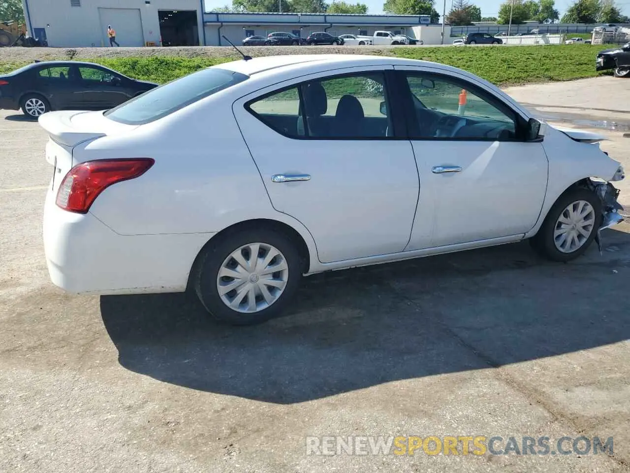 3 Photograph of a damaged car 3N1CN7AP4KL842710 NISSAN VERSA 2019