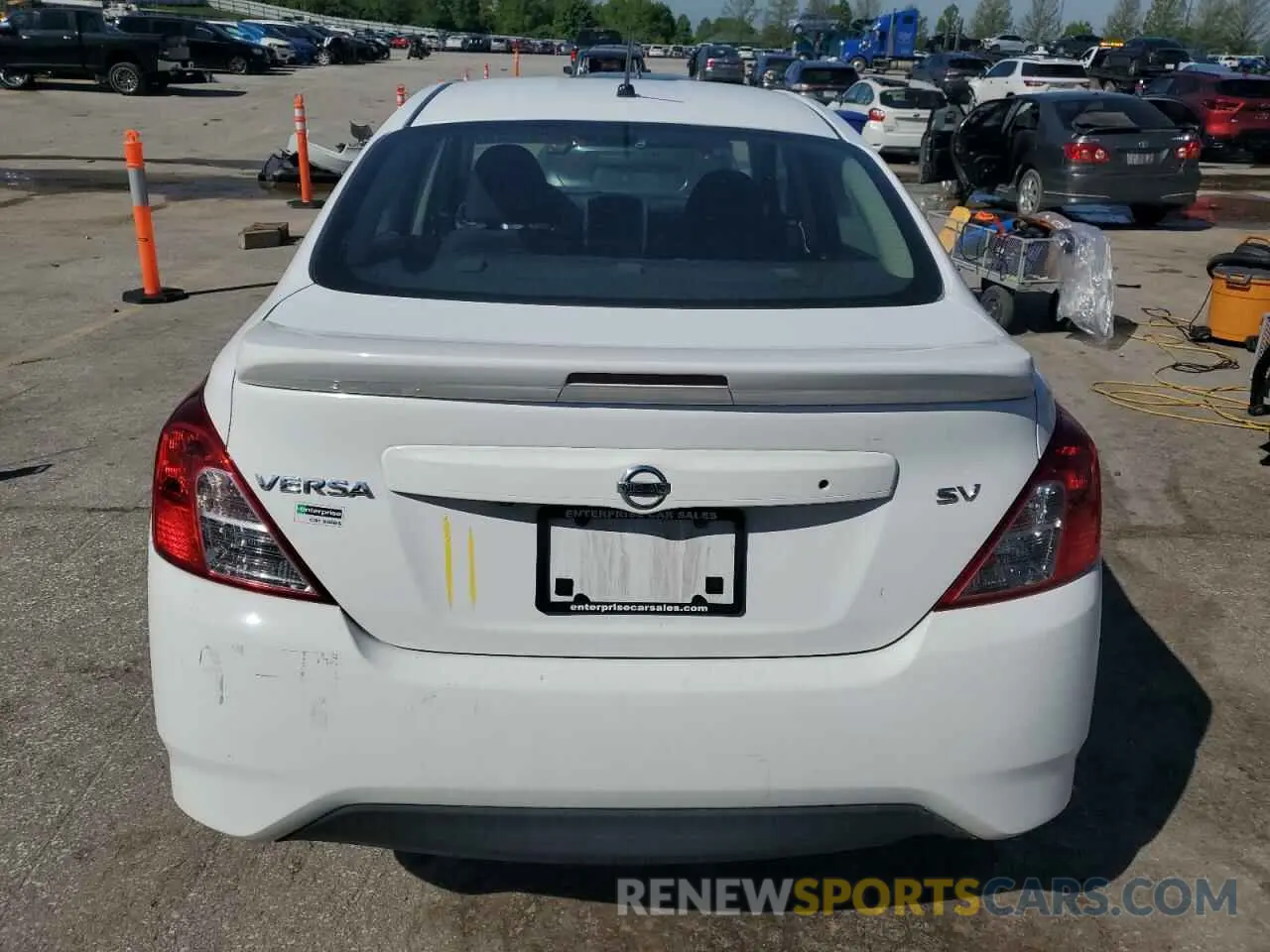 6 Photograph of a damaged car 3N1CN7AP4KL842710 NISSAN VERSA 2019