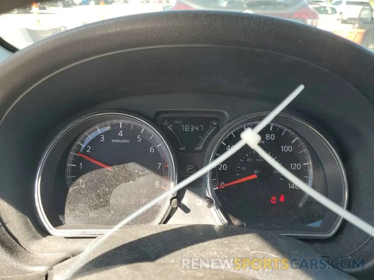 9 Photograph of a damaged car 3N1CN7AP4KL842710 NISSAN VERSA 2019