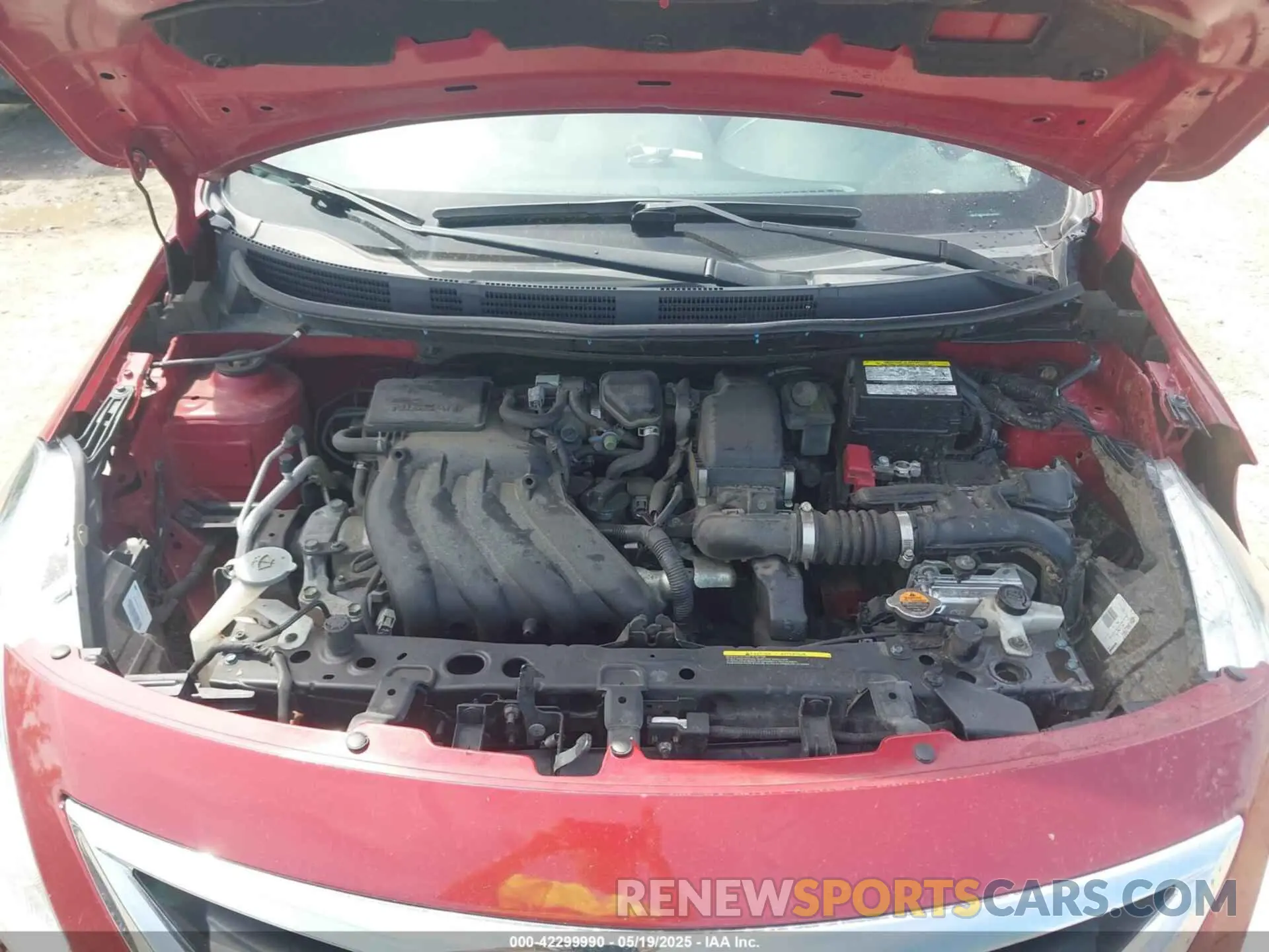 10 Photograph of a damaged car 3N1CN7AP4KL842965 NISSAN VERSA 2019