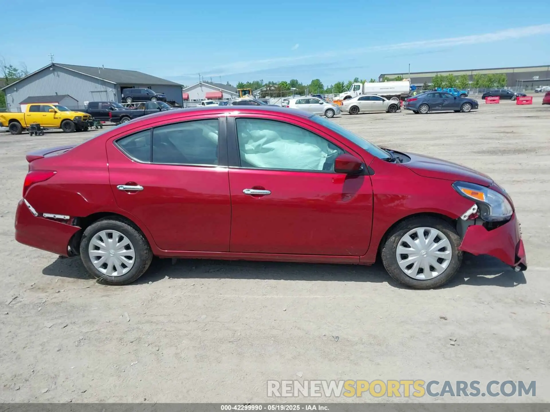 13 Photograph of a damaged car 3N1CN7AP4KL842965 NISSAN VERSA 2019