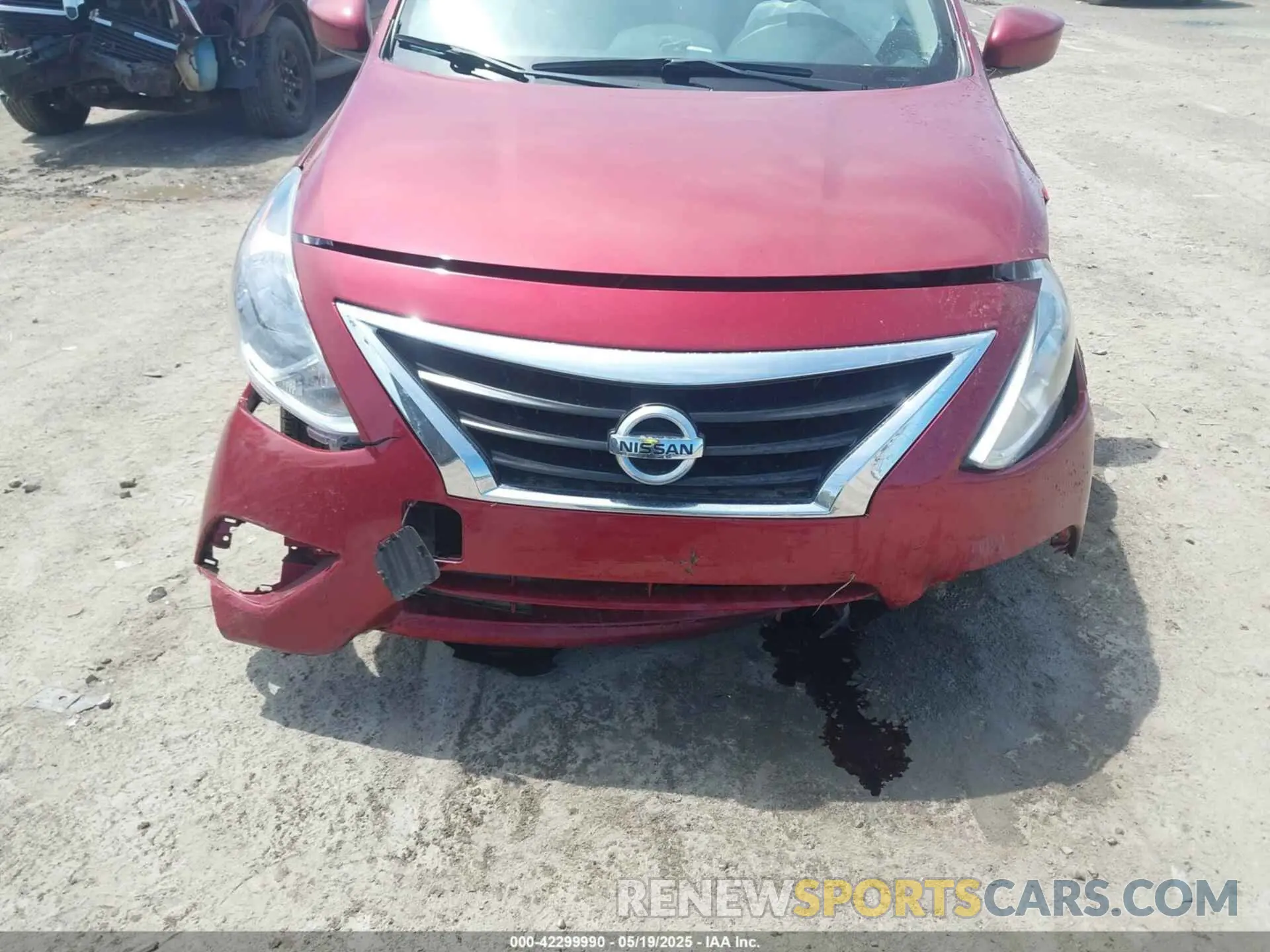 6 Photograph of a damaged car 3N1CN7AP4KL842965 NISSAN VERSA 2019