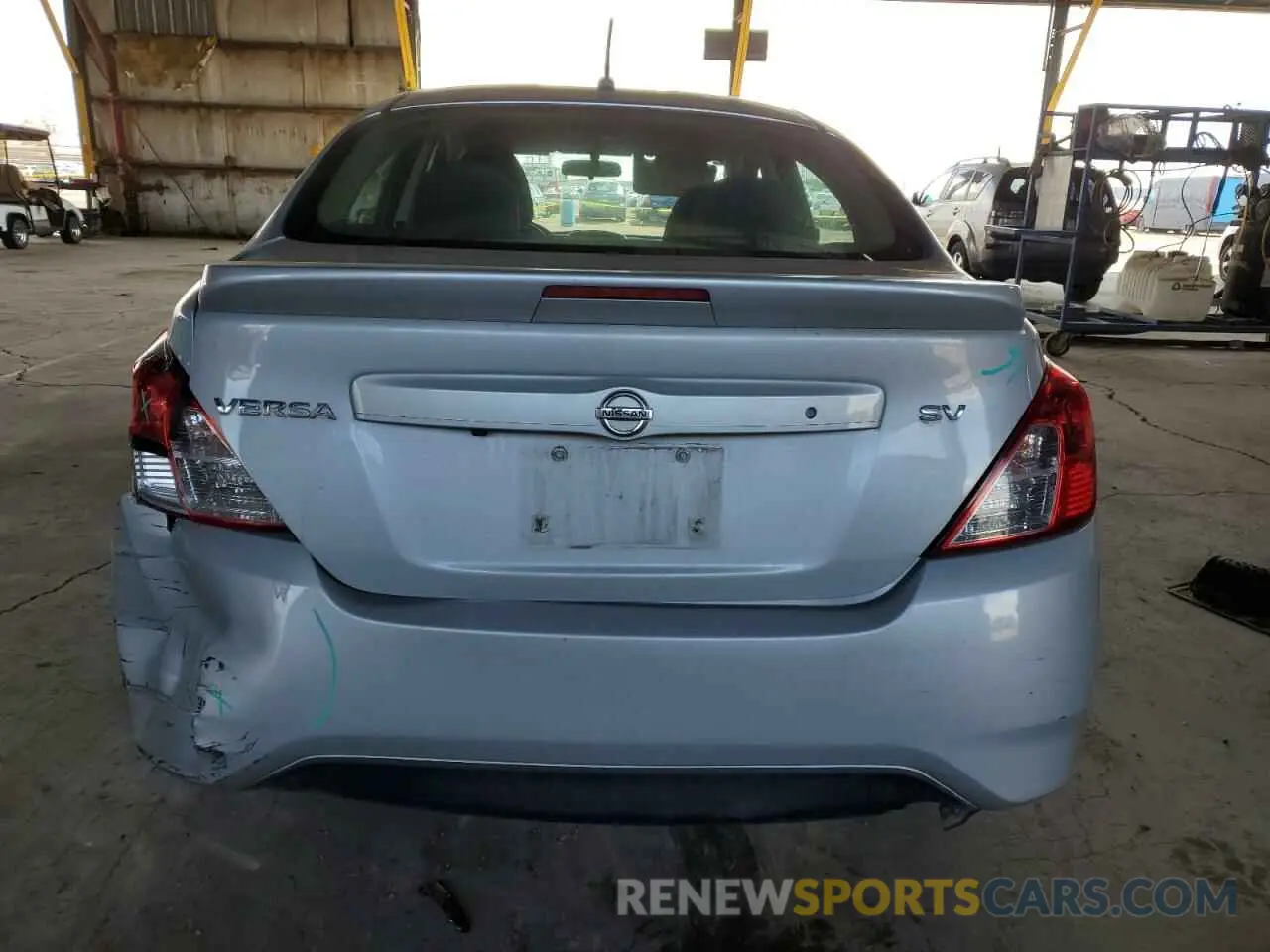 6 Photograph of a damaged car 3N1CN7AP4KL844246 NISSAN VERSA 2019