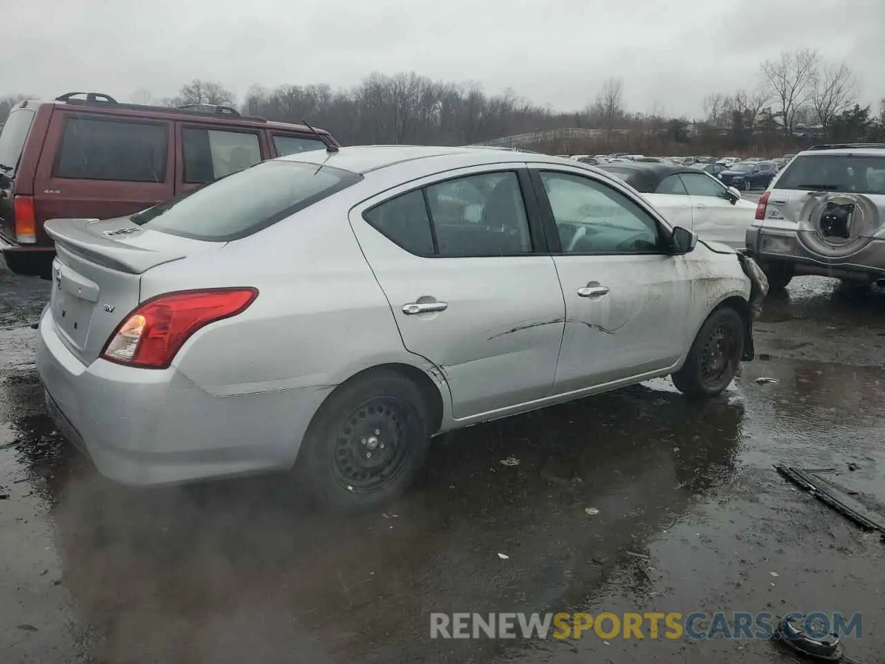 3 Photograph of a damaged car 3N1CN7AP4KL845428 NISSAN VERSA 2019