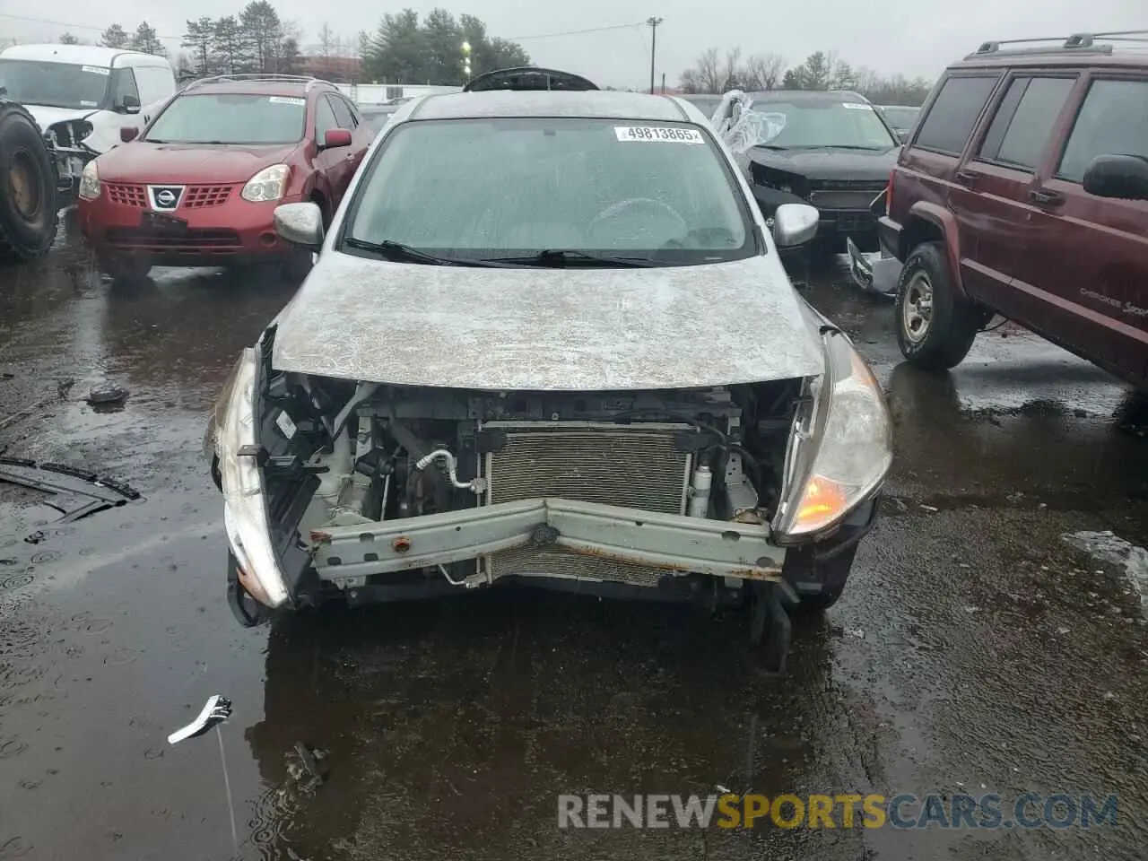 5 Photograph of a damaged car 3N1CN7AP4KL845428 NISSAN VERSA 2019