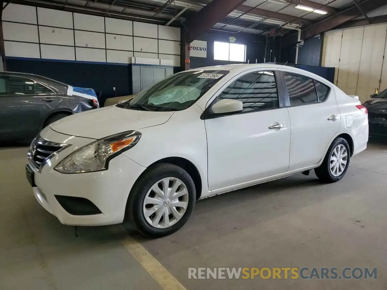 1 Photograph of a damaged car 3N1CN7AP4KL852069 NISSAN VERSA 2019