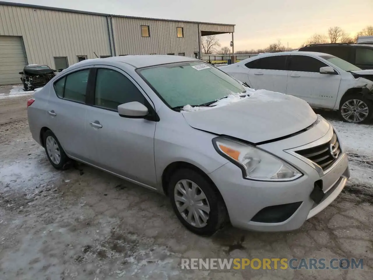 4 Photograph of a damaged car 3N1CN7AP4KL854050 NISSAN VERSA 2019