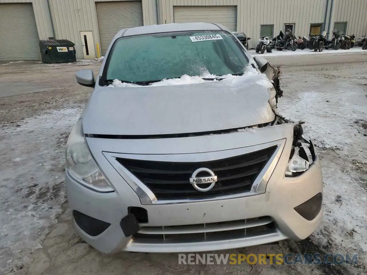 5 Photograph of a damaged car 3N1CN7AP4KL854050 NISSAN VERSA 2019