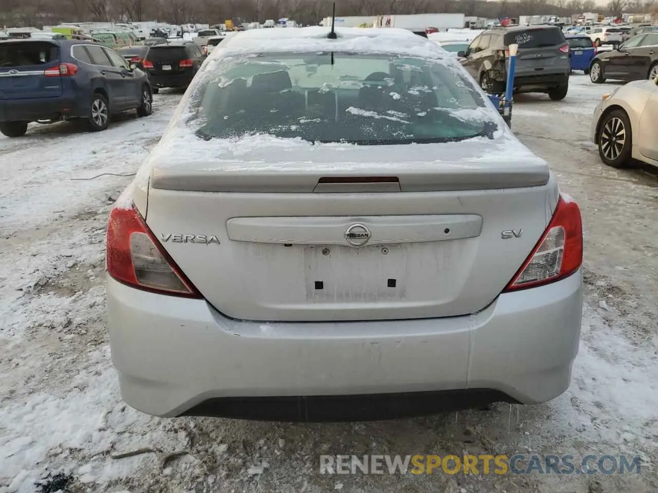 6 Photograph of a damaged car 3N1CN7AP4KL854050 NISSAN VERSA 2019