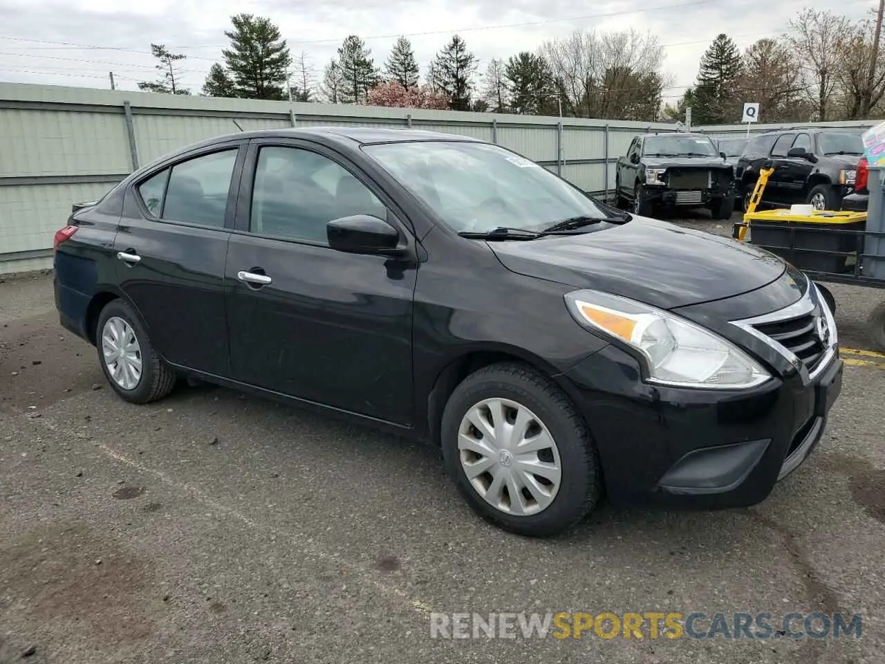 4 Photograph of a damaged car 3N1CN7AP4KL863542 NISSAN VERSA 2019