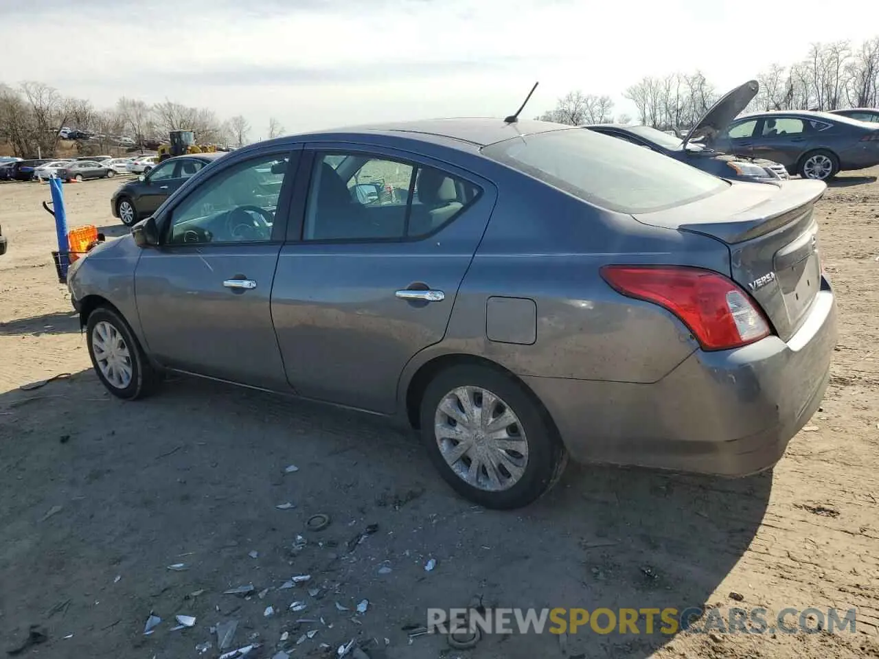 2 Photograph of a damaged car 3N1CN7AP4KL865971 NISSAN VERSA 2019