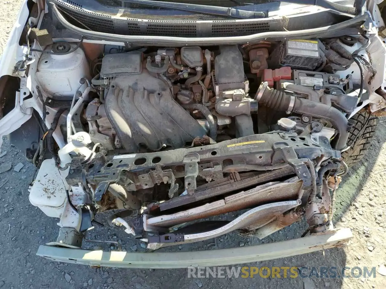 11 Photograph of a damaged car 3N1CN7AP4KL866845 NISSAN VERSA 2019