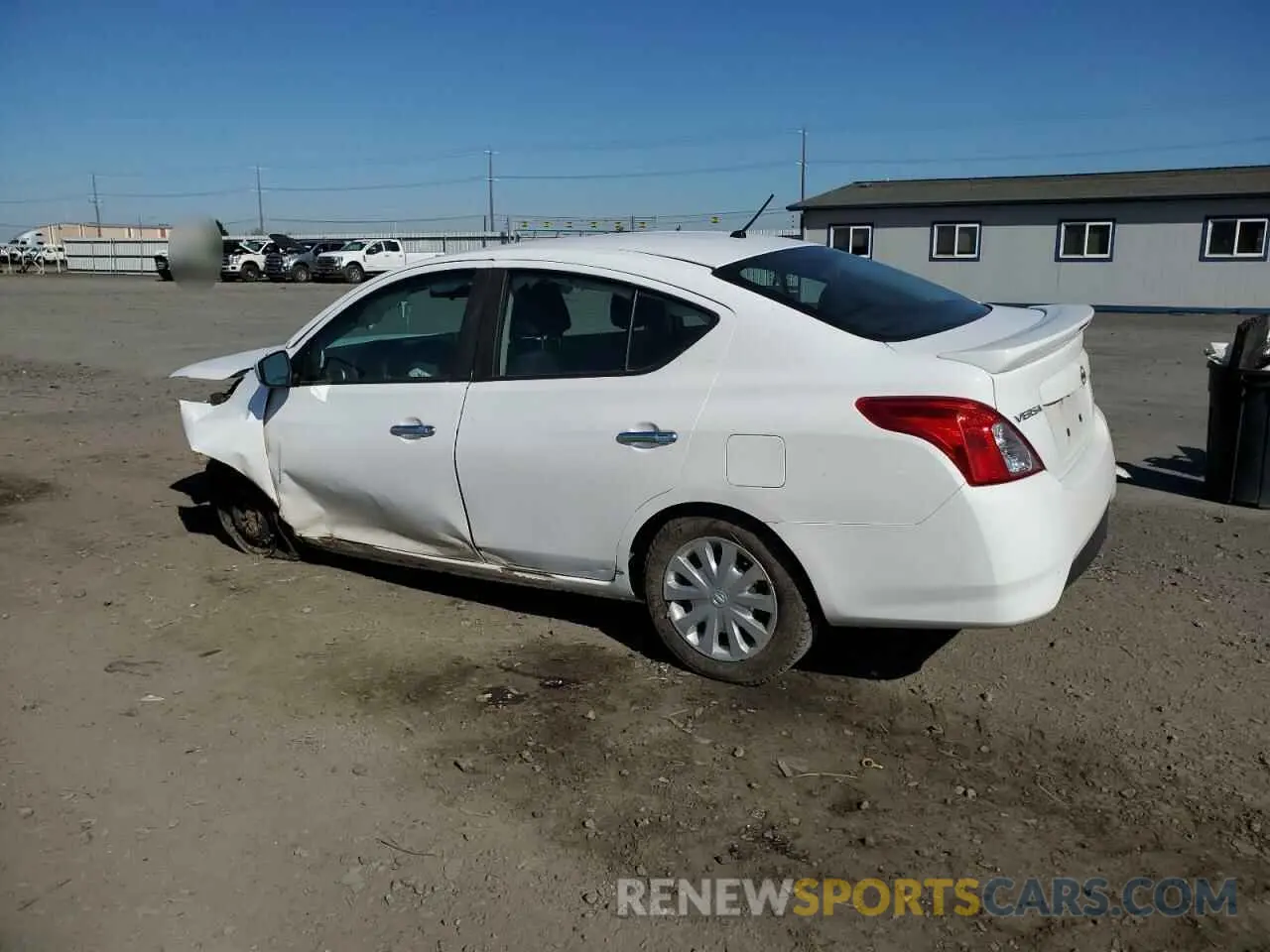 2 Photograph of a damaged car 3N1CN7AP4KL866845 NISSAN VERSA 2019