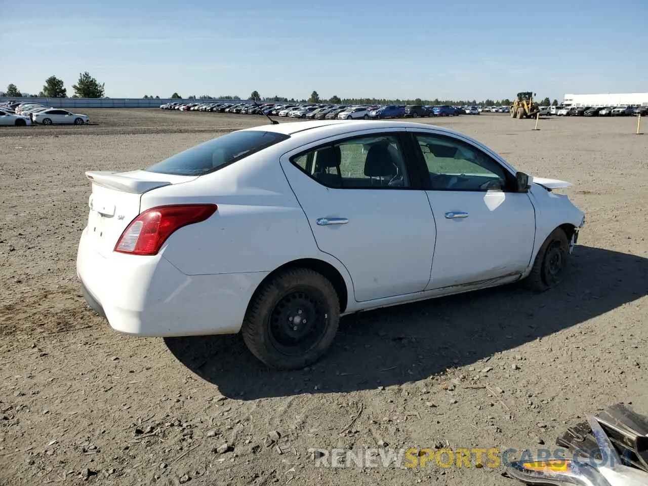 3 Photograph of a damaged car 3N1CN7AP4KL866845 NISSAN VERSA 2019