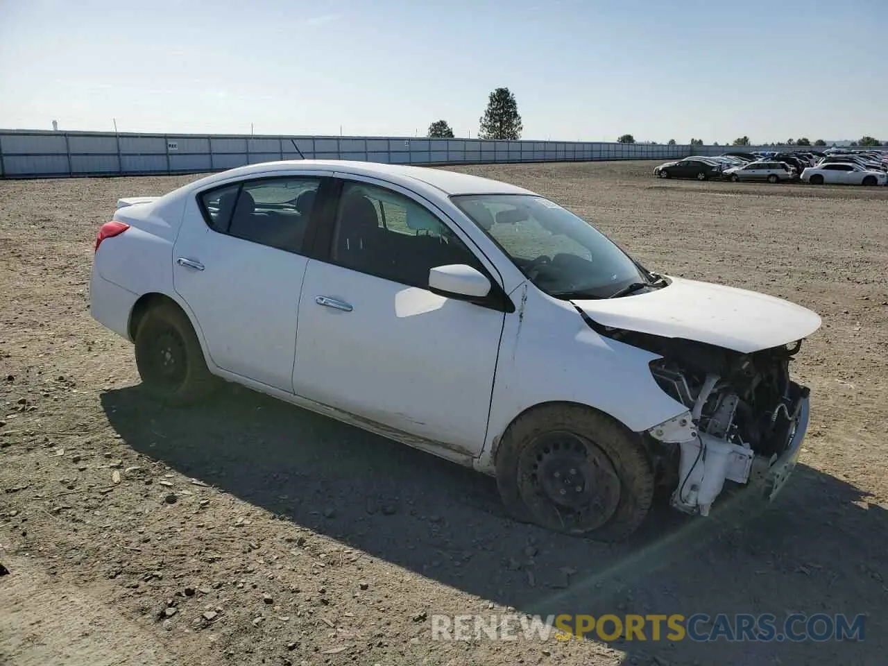 4 Photograph of a damaged car 3N1CN7AP4KL866845 NISSAN VERSA 2019