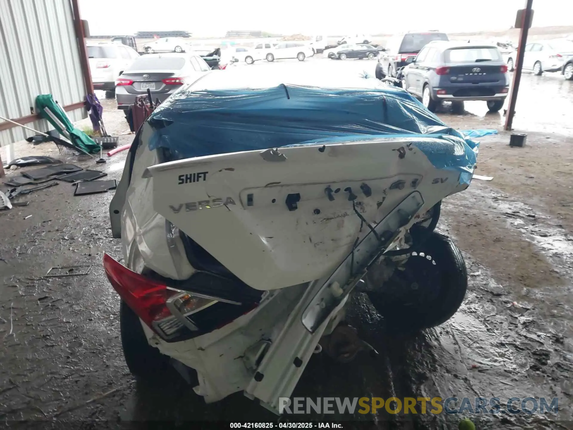 16 Photograph of a damaged car 3N1CN7AP4KL873942 NISSAN VERSA 2019