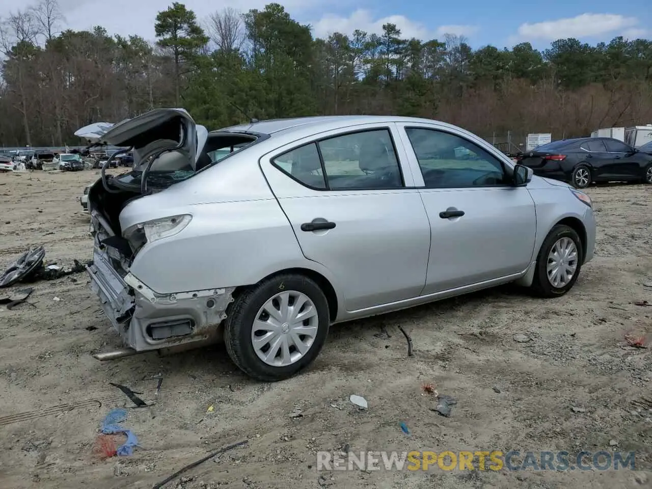 3 Photograph of a damaged car 3N1CN7AP5KL805309 NISSAN VERSA 2019