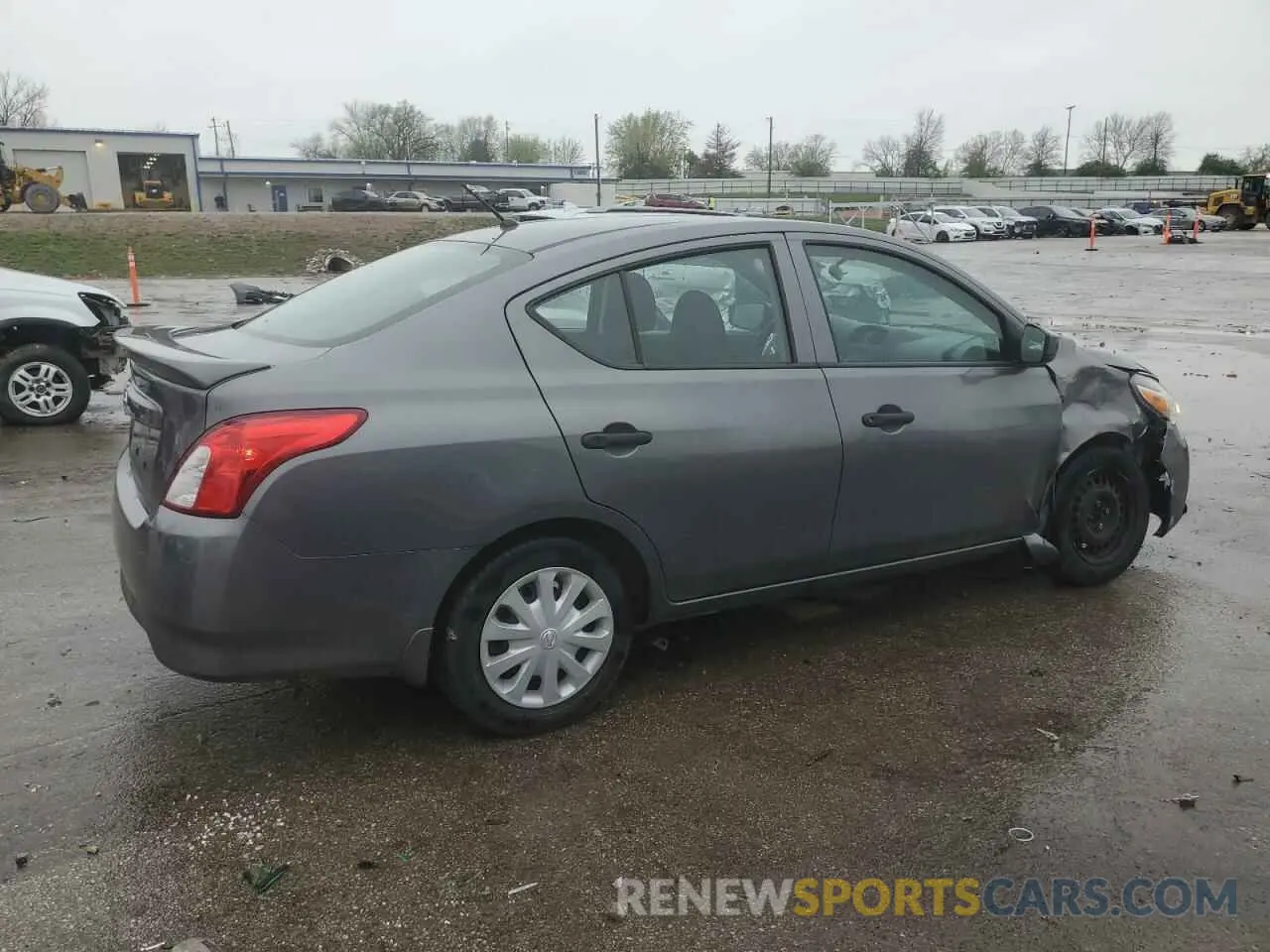 3 Photograph of a damaged car 3N1CN7AP5KL809330 NISSAN VERSA 2019