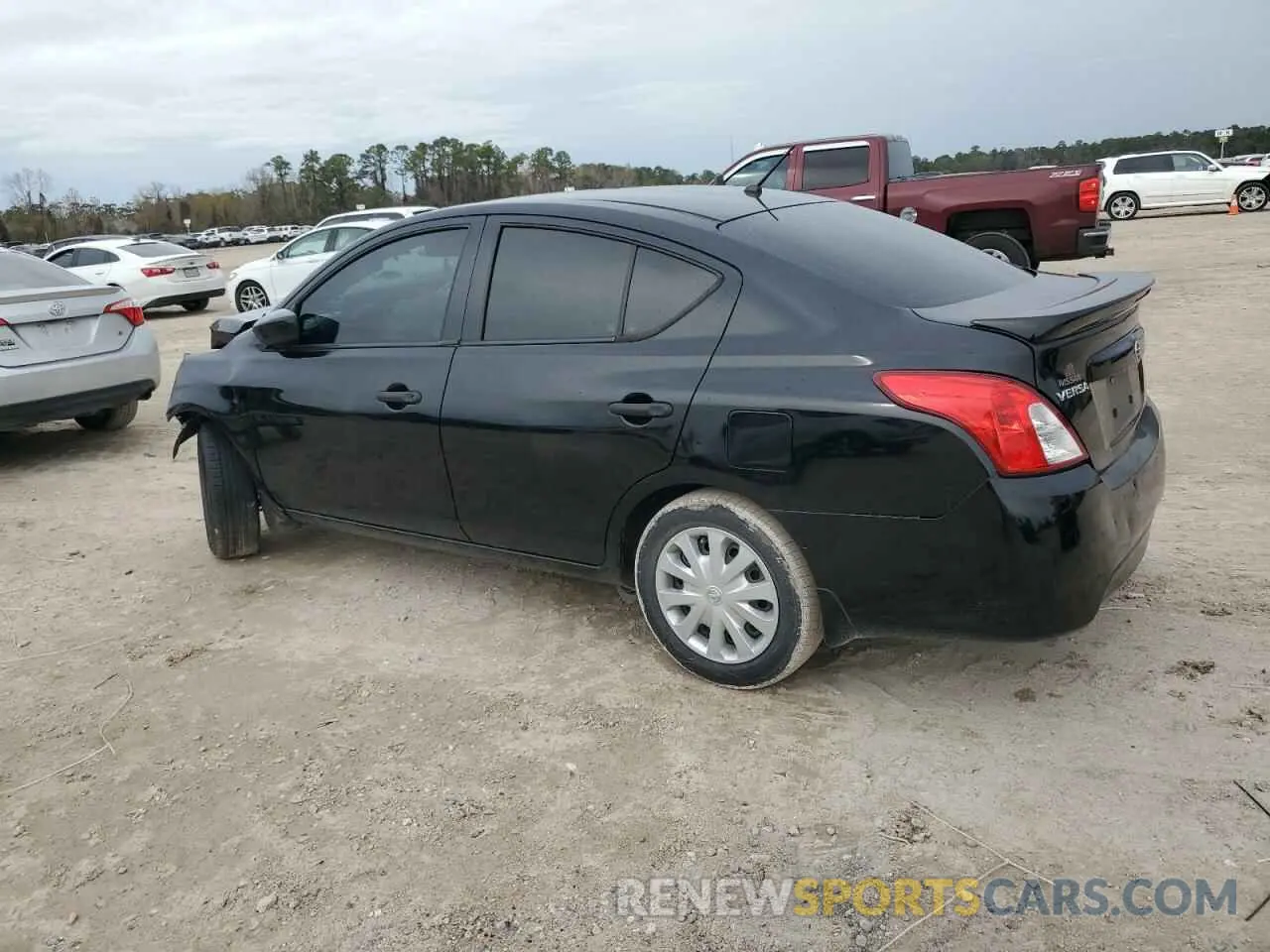 2 Photograph of a damaged car 3N1CN7AP5KL811109 NISSAN VERSA 2019
