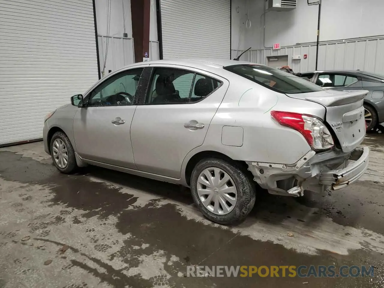 2 Photograph of a damaged car 3N1CN7AP5KL818058 NISSAN VERSA 2019