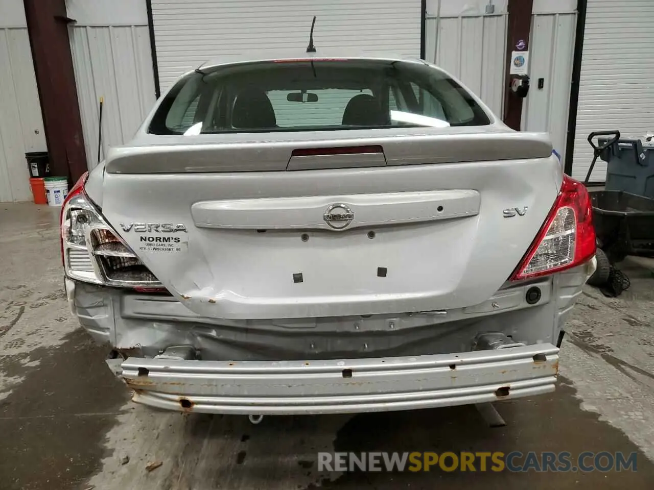 6 Photograph of a damaged car 3N1CN7AP5KL818058 NISSAN VERSA 2019