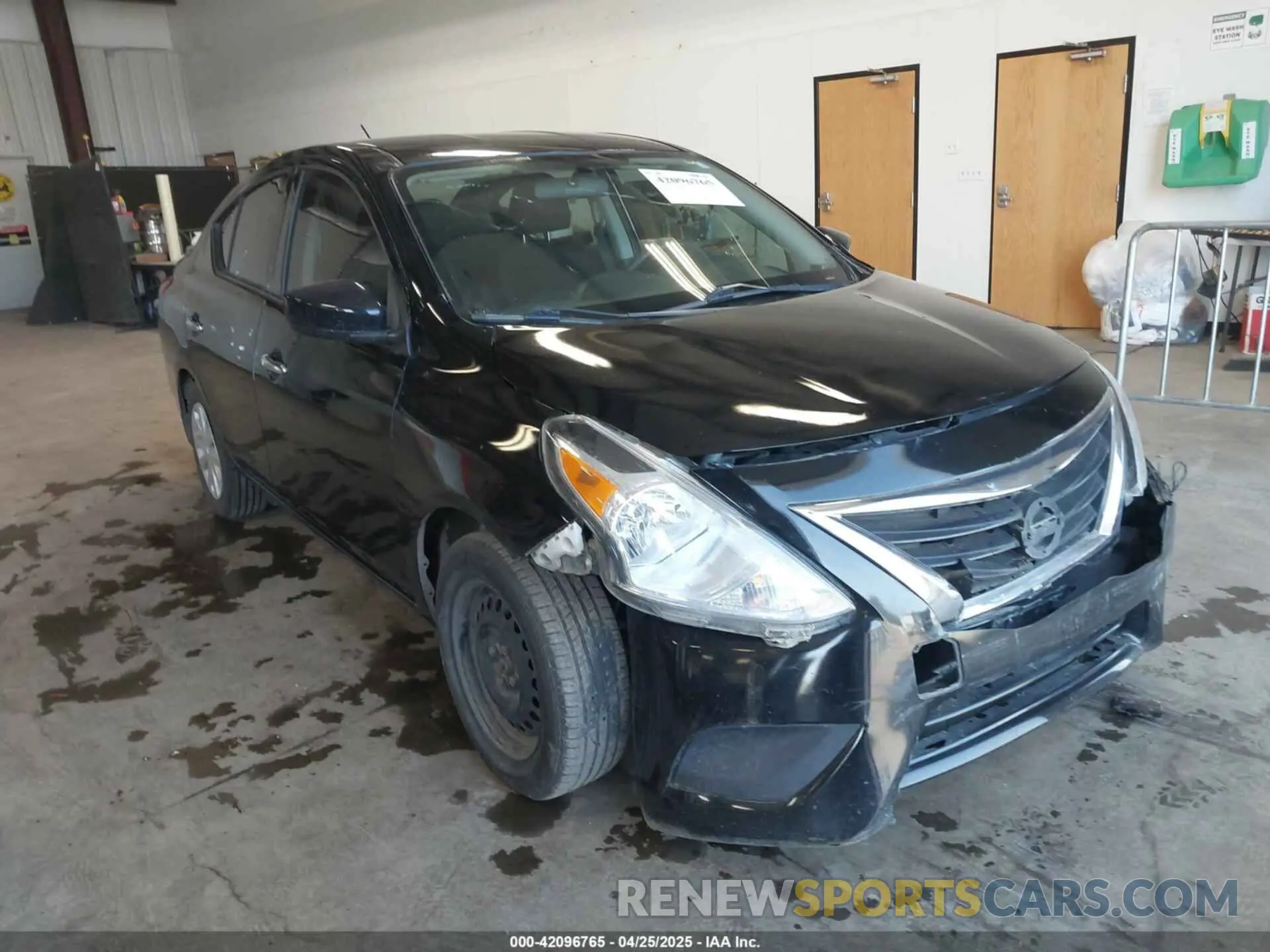 1 Photograph of a damaged car 3N1CN7AP5KL818299 NISSAN VERSA 2019