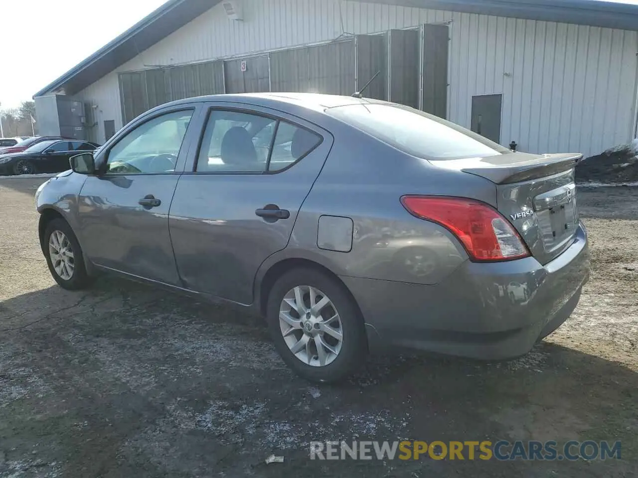 2 Photograph of a damaged car 3N1CN7AP5KL828041 NISSAN VERSA 2019