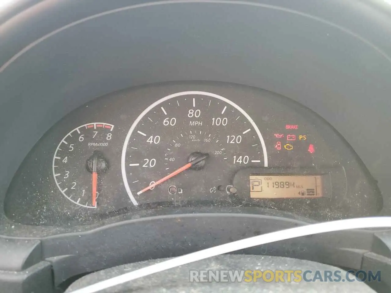 9 Photograph of a damaged car 3N1CN7AP5KL828041 NISSAN VERSA 2019