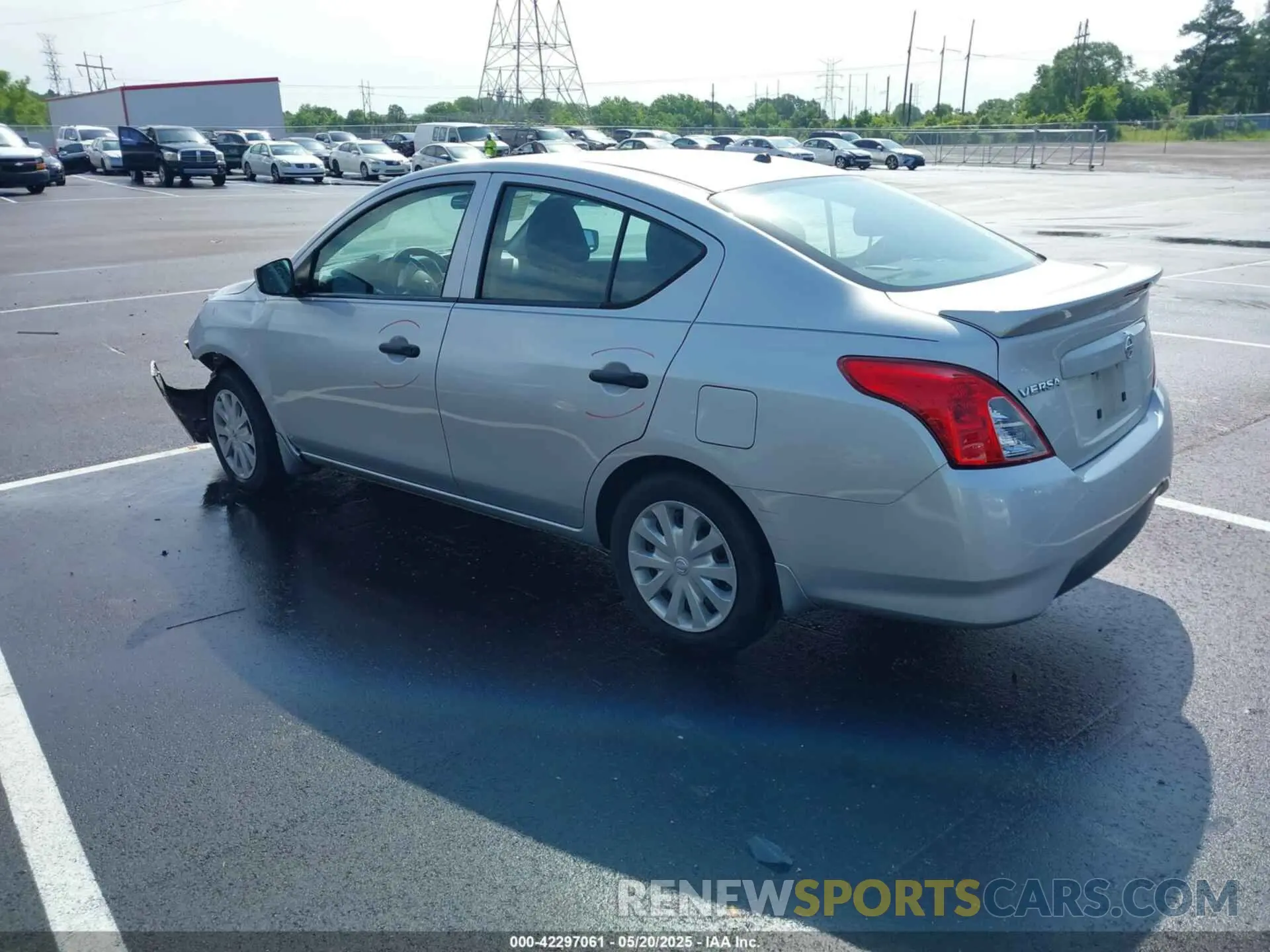 3 Photograph of a damaged car 3N1CN7AP5KL829013 NISSAN VERSA 2019