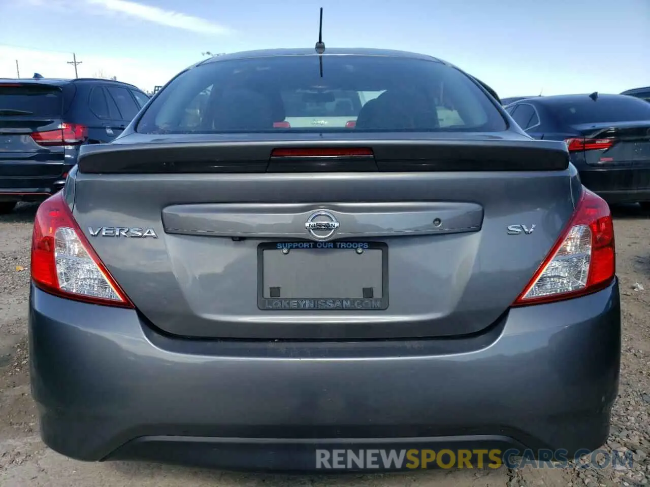 6 Photograph of a damaged car 3N1CN7AP5KL851867 NISSAN VERSA 2019