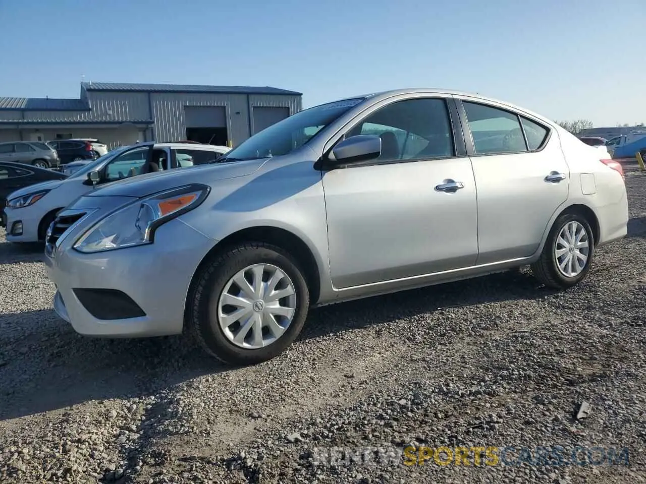 1 Photograph of a damaged car 3N1CN7AP5KL852937 NISSAN VERSA 2019