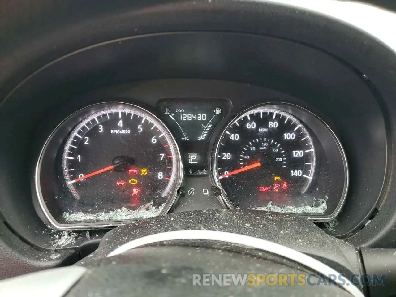 9 Photograph of a damaged car 3N1CN7AP5KL853330 NISSAN VERSA 2019