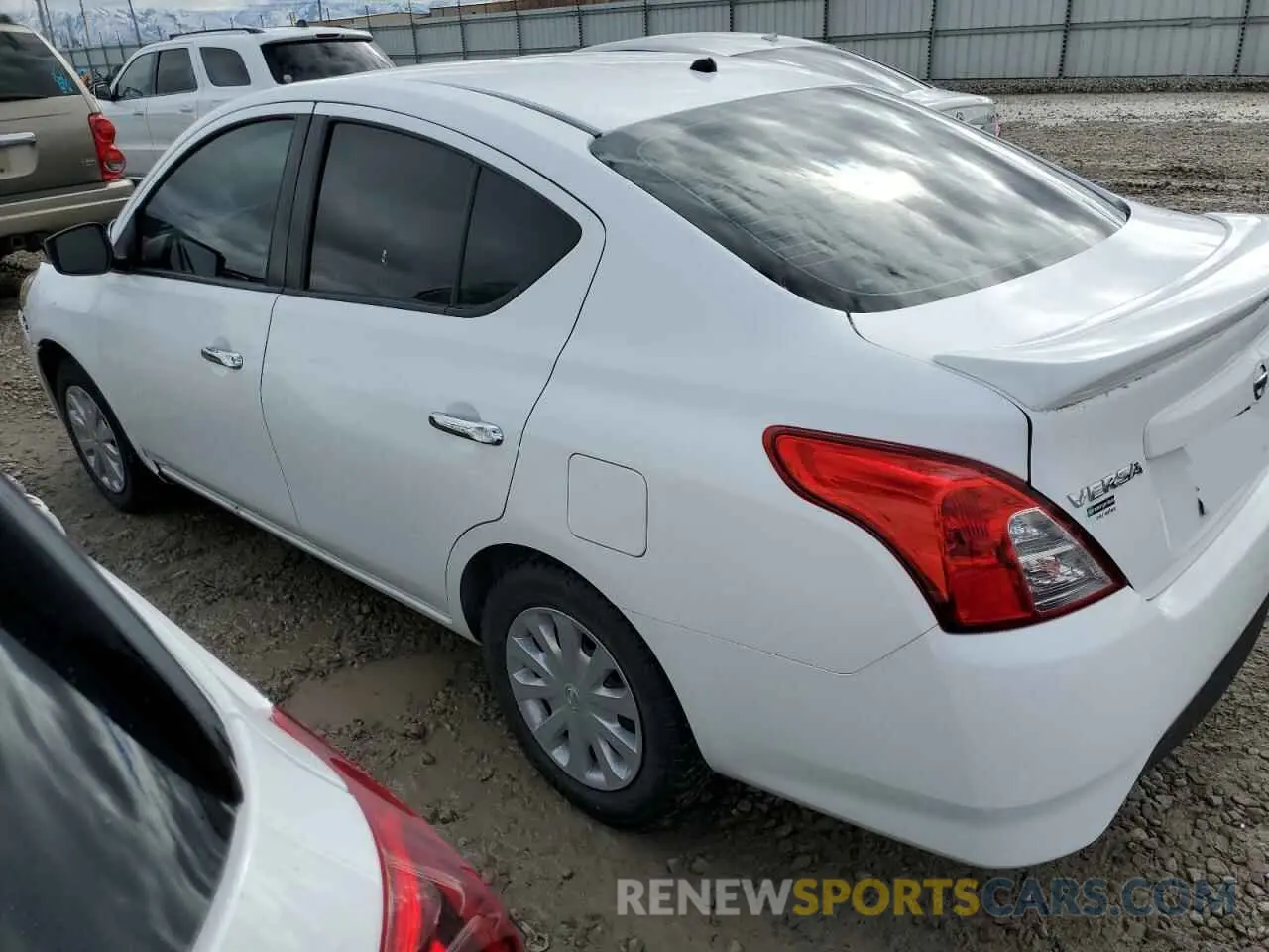 2 Photograph of a damaged car 3N1CN7AP5KL862335 NISSAN VERSA 2019
