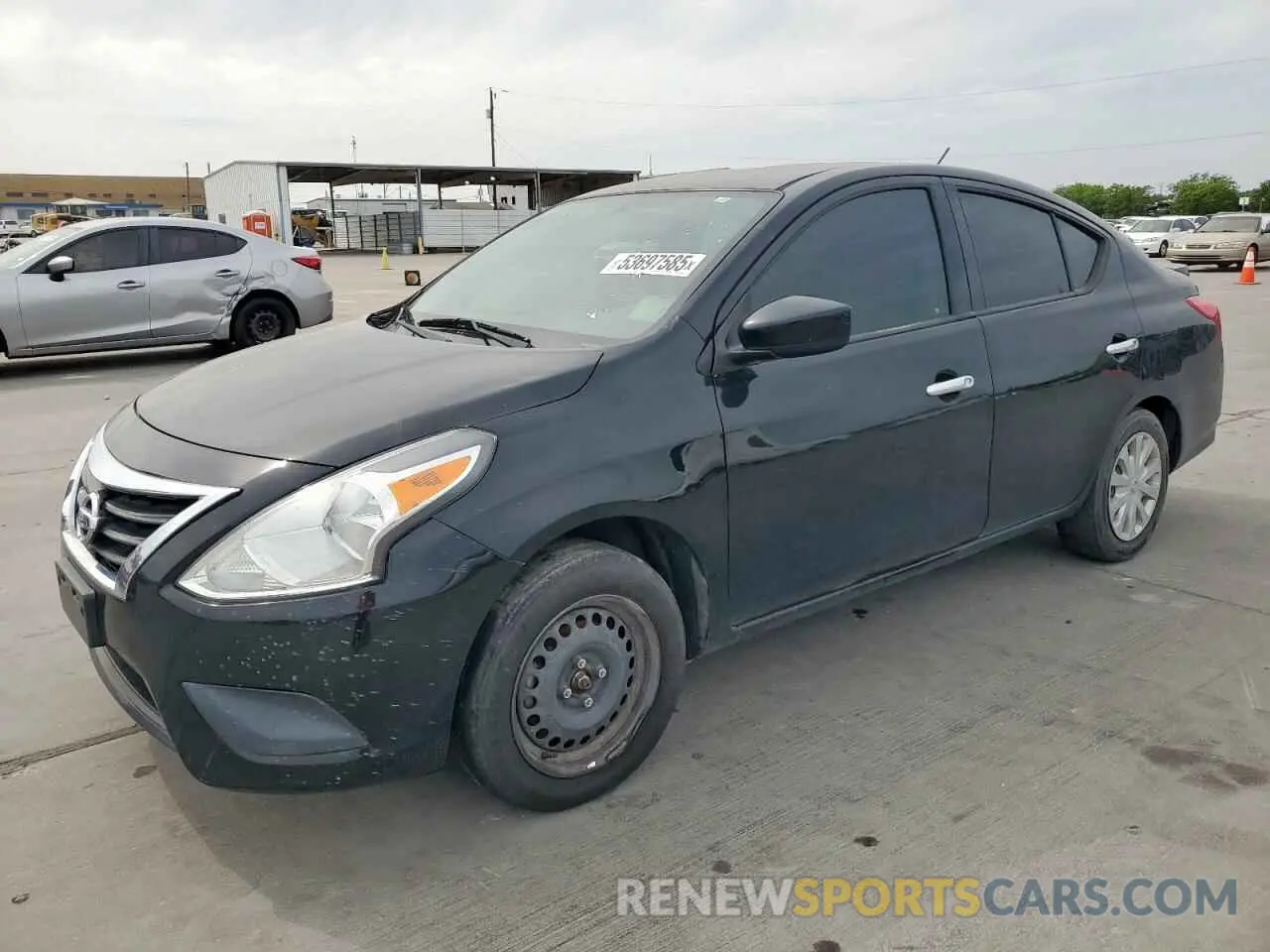 1 Photograph of a damaged car 3N1CN7AP5KL863596 NISSAN VERSA 2019