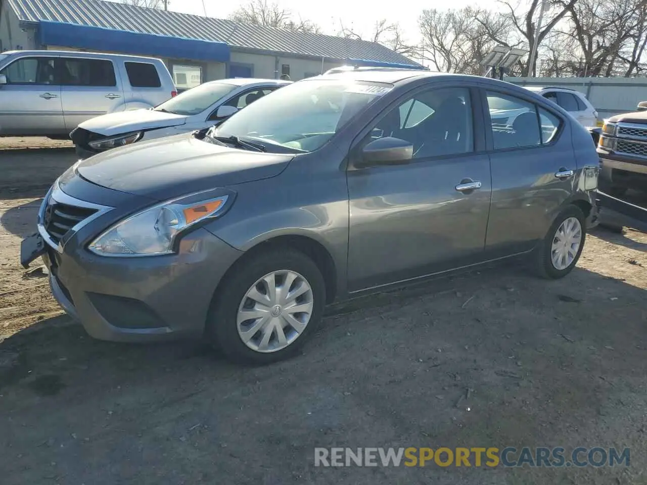 1 Photograph of a damaged car 3N1CN7AP5KL867051 NISSAN VERSA 2019