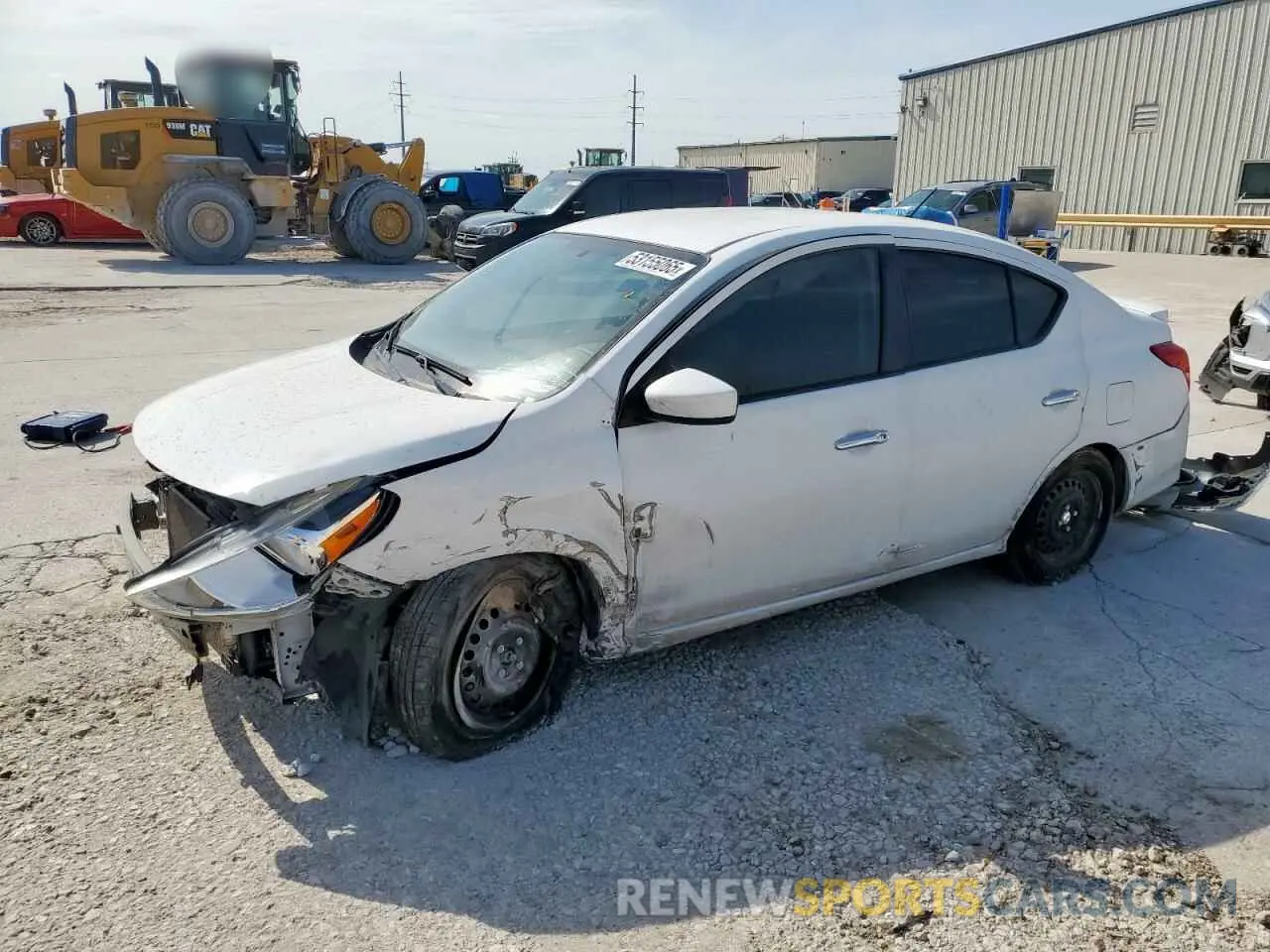 1 Photograph of a damaged car 3N1CN7AP5KL868765 NISSAN VERSA 2019