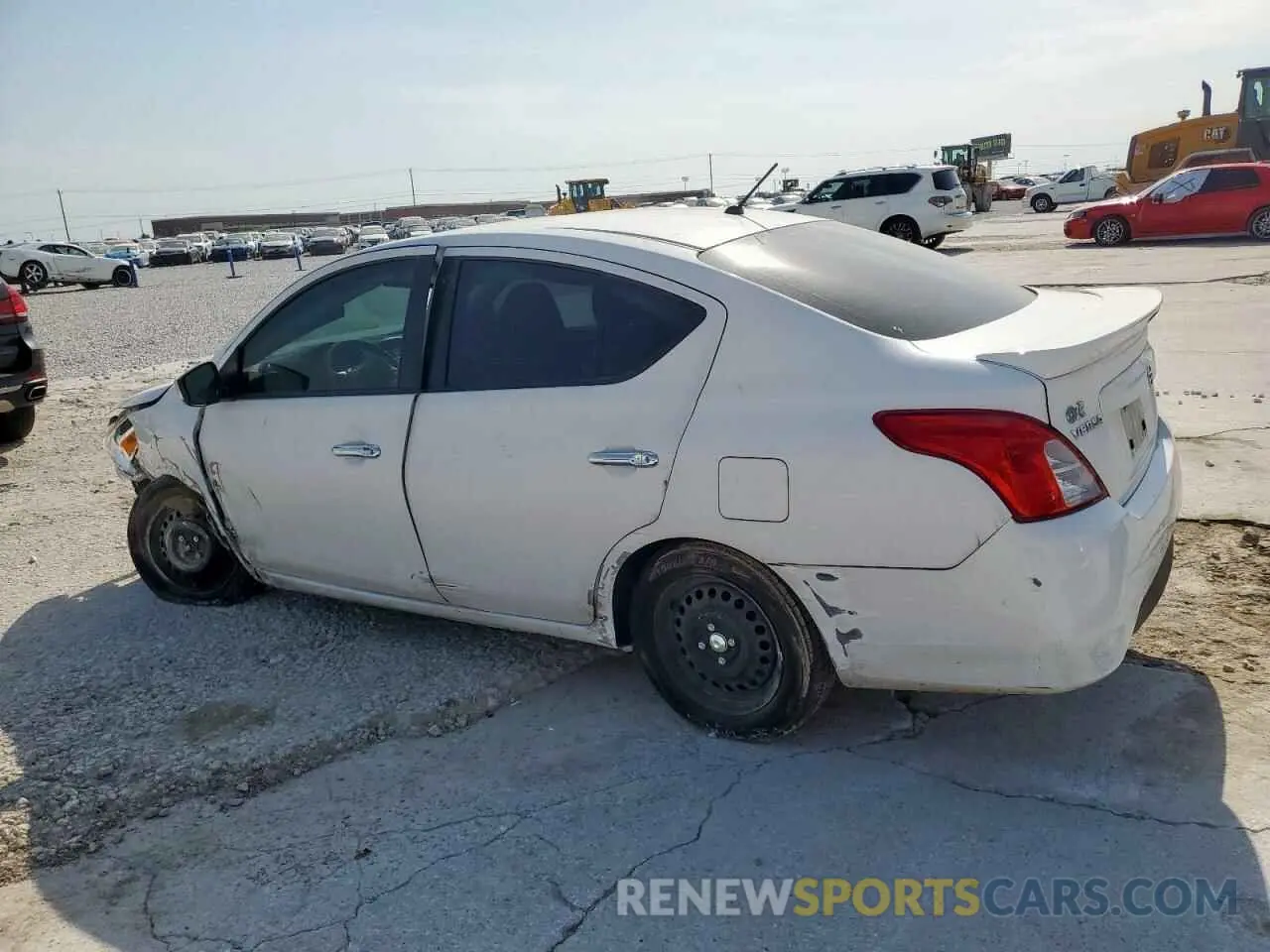 2 Photograph of a damaged car 3N1CN7AP5KL868765 NISSAN VERSA 2019